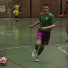 Hugo Parro en un partido con el Cistierna donde está dejando destellos de su calidad.