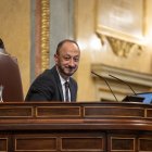 Archivo - El vicepresidente del Congreso, Alfonso Rodríguez Gómez de Celis, durante un pleno donde se debate la toma en consideración de dos proposiciones de ley, una a iniciativa del Parlamento de Catalunya y otra del PP, en el Congreso de los Diputados,.