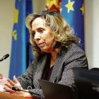 La comisión parlamentaria de investigación del accidente minero de Cerredo acoge la comparecencia de la exconsejera Belarmina Díaz.