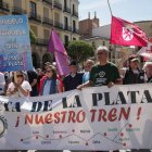 Imagen de una protesta por la Ruta de la Plata.
