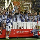 La Real Sociedad, con Marrero como protagonista principal se llevó la alegría del campeón copero. Al Atlético le queda la Champions League.
