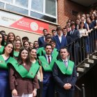 Miembros del Colegio Mayor San Isidoro de León.