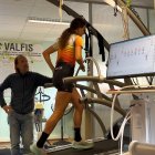 Un momento de la realización del estudio.