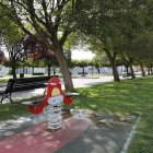 Parque en Santa María del Páramo.