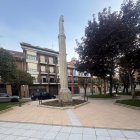 Estado en el que ha quedado la plaza tras la limpieza.