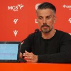 Rubén de la Barrera está seguro de que la Cultural va a hacer un gran partido ante el Mirandés.