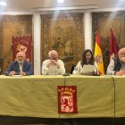 Cristina Fanjul durante la presentación, ayer.