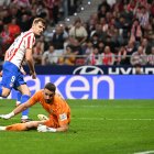 Sorloth anotó dos goles para el Atlético frente al Athletic Club.
