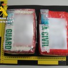 Incautados dos kilos de cocaína en un control de carretera.