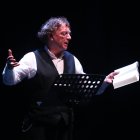 Mestre en un homenaje a Gamoneda en el Festival Ñ de Madrid.