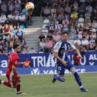 Andoni fue castigado ayer con un partido de sanción.