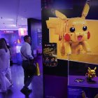 Imagen de la exposición de Lego que celebra los 30 años de su lanzamiento al mundo digital.