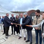 Un momento de la inauguración, este jueves por parte de las autoridades.