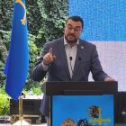 El presidente de Asturias, Adrián Barbón, de viaje en México esta semana.
