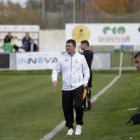 El entrenador de La Virgen, Sergio González 'Nanín'