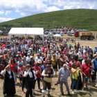 Imagen de una fiesta de la Cabrera en Benuza.