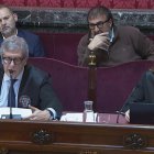 Imagen de José Luis Ábalos y Koldo García durante el juicio esta semana.