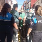 Detención de un delincuente en La Virgen del Camino.