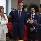  Pedro Sánchez y Begoña Gómez en su último viaje a China.
