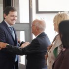 El presidente de la Junta de Castilla y León, Alfonso Fernández Mañueco, preside la recepción institucional a los representantes del Consejo General de Colegios Oficiales de Graduados Sociales de España y de los Colegios Oficiales de la Comunidad.