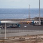 Puerto de Granadilla, en el municipio tinerfeño de Granadilla de Abona, donde se espera que fondee el buque de cruceros MV Hondius.