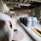 Antigua bodega de la casona de los Corral Álvarez, del siglo XVIII, en Cubillos del Sil.