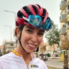 La ciclista del Eneicat, Sandra Alonso.