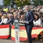 El ministro del Interior, Fernando Grande-Marlaska, preside la jura o promesa de bandera de los integrantes de la 131ª promoción de la Academia de Cabos.
