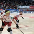 El Bembibre H.C. logró sus dos goles al final del duelo.