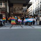 Concentración este domingo en León con motivo del Día Internacional contra la LGTBIAQ+ fobia.