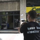 Vista de la fachada de la sede de la empresas de las hijas del expresidente del Gobierno José Luis Rodríguez Zapatero, este martes.