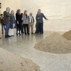 Momento de la inauguración de la exposición de Yoko Ono el pasado 7 de noviembre.