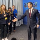 Marco Rubio, tras una reunión de ministros de Exteriores de la Otan en Suecia.