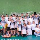 El equipo de lucha leonesa Esla-Rueda/Prioro/Los Leones.