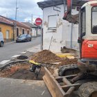 Trabajos en la red de agua y abastecimiento de La Bañeza.