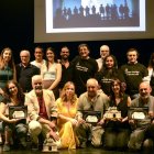Foto de familia de la gala final.