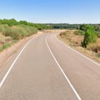 Carretera LE133, donde tuvo lugar el suceso.