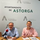 José Luis Nieto y Julián García, este martes.