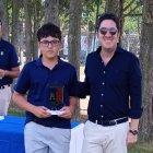 Entrega de trofeos a los mejor clasificados de la Liguilla Sub-21 de Castilla y León.