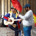  Migrantes participan en una jornada en León.