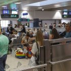 Terminal de viajeros de Chamartín.