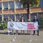 Los ganadores del Gran Concurso del Hormigón, del Colegio de Aparejadores y Arquitectos Técnicos de León. DL