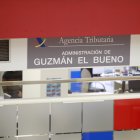 Archivo - Administración de Hacienda de la calle Guzmán El Bueno en Madrid.