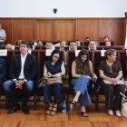 El hermano del presidente del gobierno David Sánchez y Miguel Ángel Gallardo.