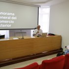 Presentación del informe de comercio exterior en la sede de la Cámara en León