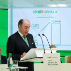 Galán en su junta «más especial». IBERDROLA