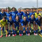 Once inicial del Trobajo en el partido jugado en Carbajosa.