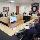 Reunión de la Mesa de las Cortes y de la Junta de Portavoces.