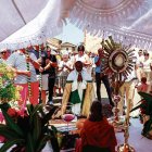 Procesión del Corpus Christi en Fresno de la Vega.