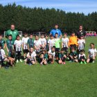 Prebenjamines del Arenas y el Atlético Bierzo.